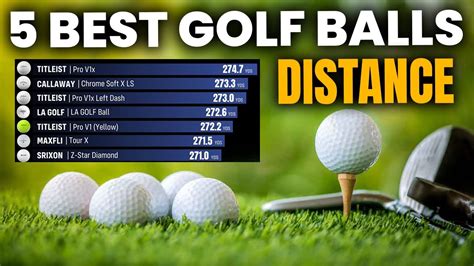 5 Best Golf Balls for Distance 2024: Top Golf Balls for Maximum ...