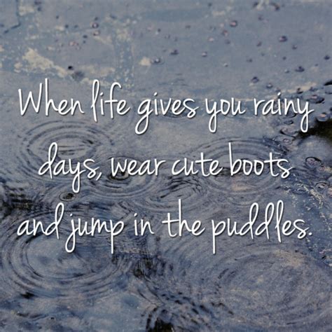 Collection : +27 Happy Rain Quotes and Sayings with Images