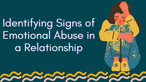 Identifying Signs of Emotional Abuse in a Relationship