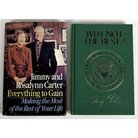 Jimmy Carter Books Ranked - Jimmy Carter Signed Book - Sharing Good ...