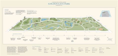 San Francisco Golden Gate Park Map :: Behance