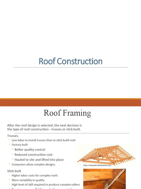 Roof Framing | PDF | Truss