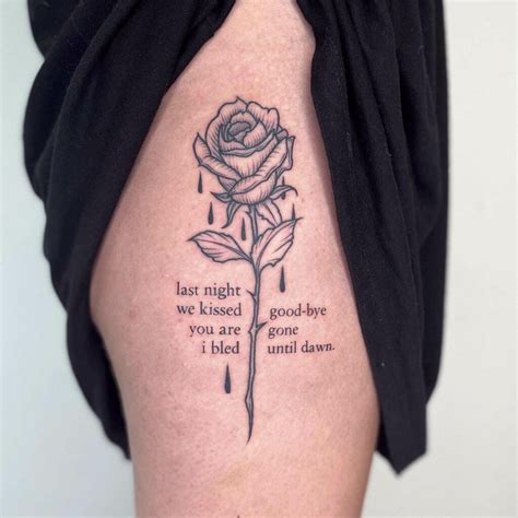 12+ Rose With Thorns Tattoo Ideas To Inspire You!