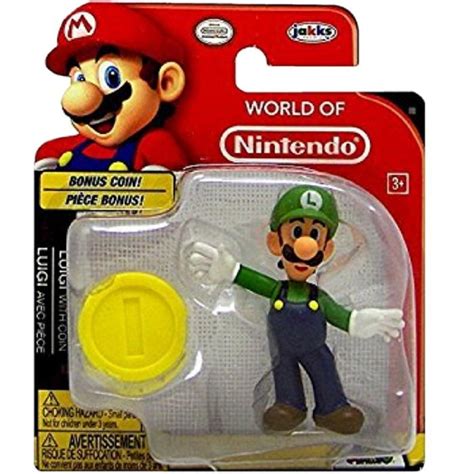 Amazon.com: World of Nintendo Luigi with Coin : Video Games