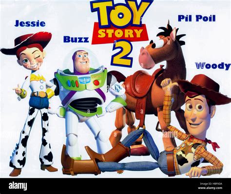 TOY story 2, la vaquera Jessie, Buzz Lightyear, Pil Poil, Woody, 1999 ...