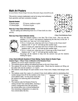 Fillable Online Math Art Posters Fax Email Print - pdfFiller