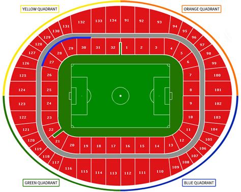 Emirates Stadium Seating Chart, Emirates Stadium, London | French Gunner