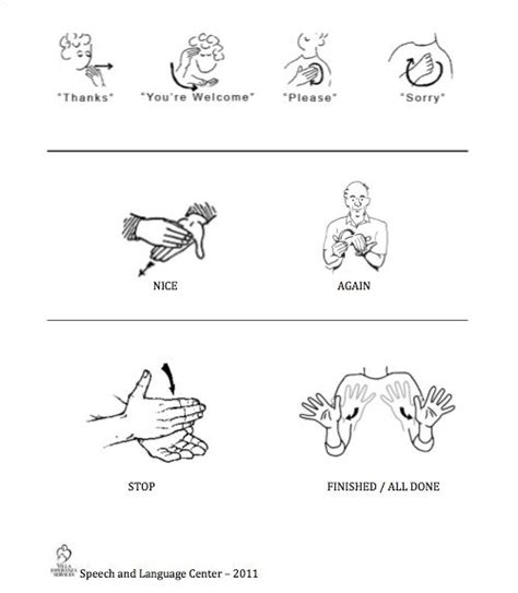 Asl Days Of The Week Printable