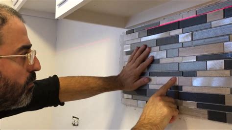 How to Install a Glass Tile Backsplash / Resourceful - YouTube