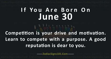 June 30 Zodiac is Cancer, Birthdays and Horoscope - ZodiacSigns101