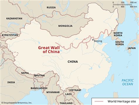 China Map Great Wall Of China - Emilia Natividad