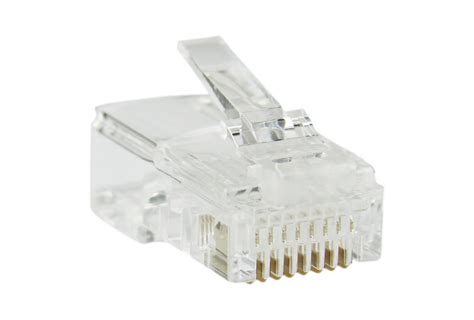 Unshielded RJ45 connector for Solid & Stranded CAT5e — Primus Cable