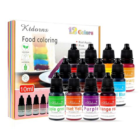 Top 10 Food Coloring Organic Liquid Drops - Home Appliances