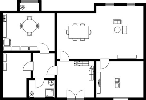 Simlpe House Design | Floor Plan Template