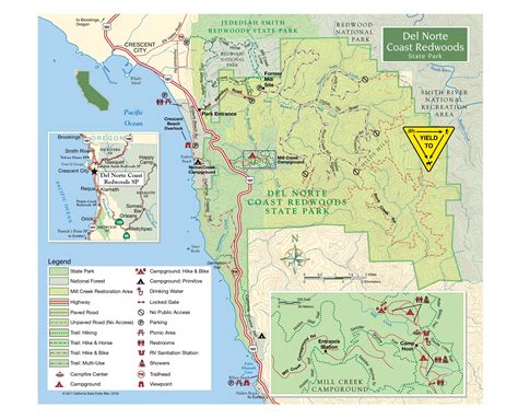 The Best Maps Of Redwood National Park For 2022 - National Park Obsessed