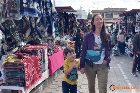 Taking a Crazy Route by Accident and Ecuador's Largest Mercado