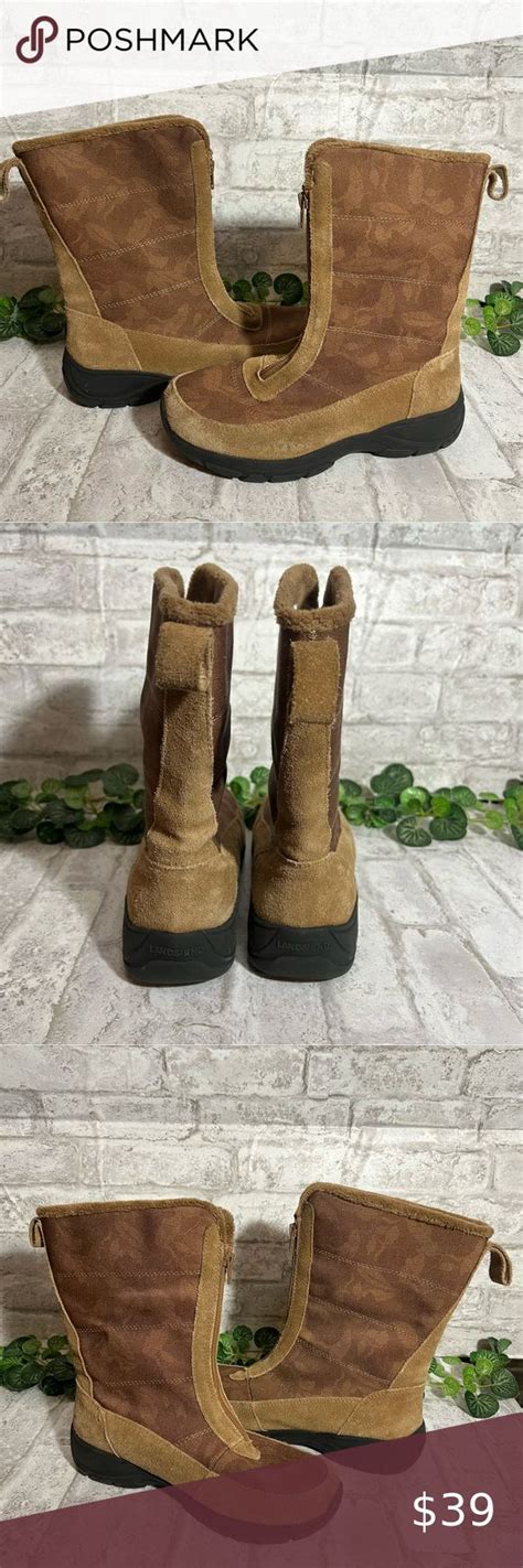 LANDS’ END Boots Women’s size 8.5 all weather insulated winter snow ...