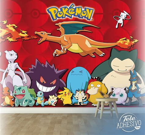 Wall mural Pokemon | MuralDecal.com