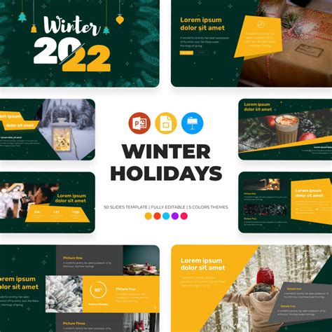 Free Snow Powerpoint Template – MasterBundles