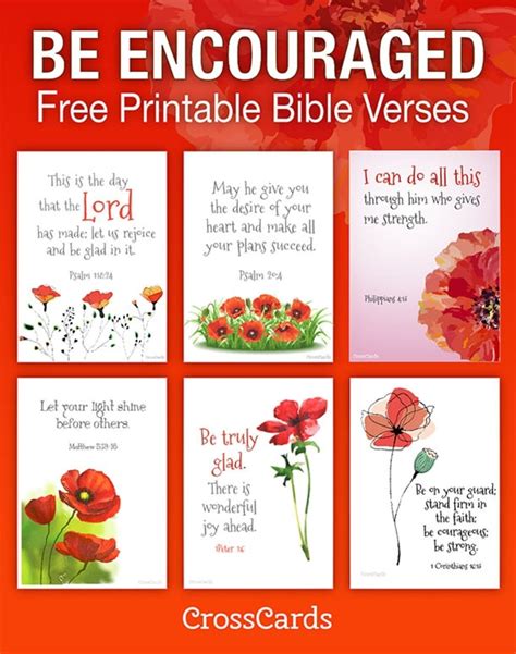 Printable Bible Verses For Encouragement