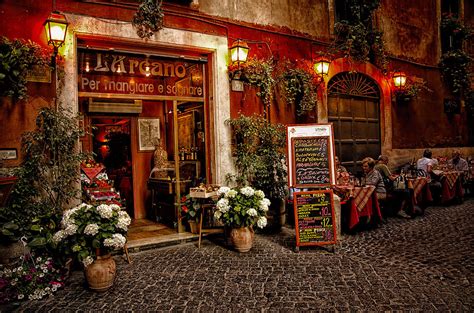 L Arcano Restaurant - Rome Italy Photograph by Jon Berghoff | Pixels