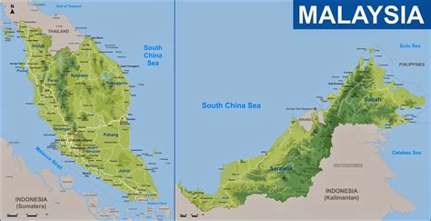 Malaysia Map