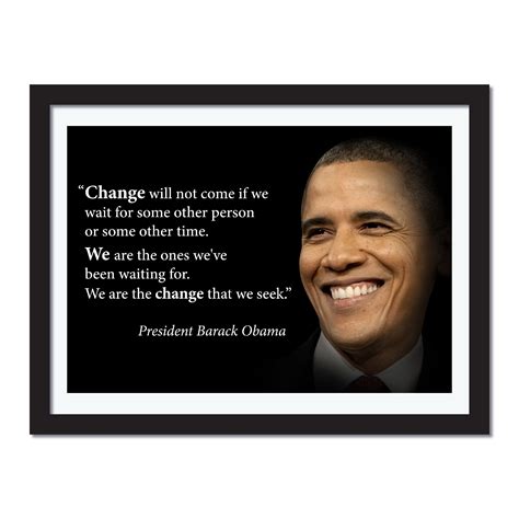 Barack Obama Poster Motivational Quote - Young N Refined – Young N' Refined