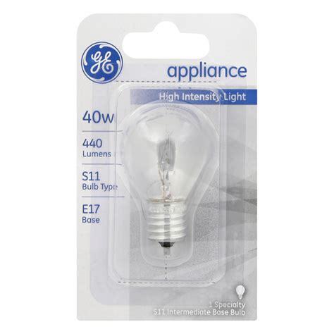 Save on GE appliance High Intensity Light Bulb Clear 40w Order Online ...