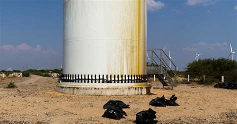 Wind-power pollution: turbine oil seeps into the land — Friends Against ...