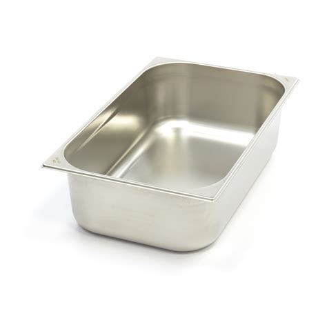 Stainless Steel Gastronorm Container 1/1GN | 150mm | 530x325mm - Maxima ...