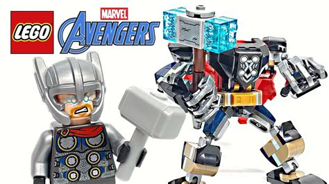 LEGO Marvel Avengers Thor Mech Armor 76169 Building Kit Playset 139pcs ...