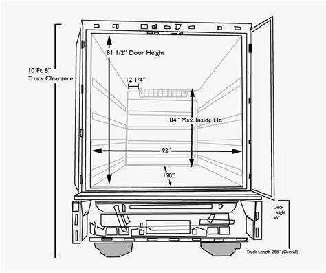 15ft Small Truck / Boxart Box Truck Door Dimensions - Box Truck ...