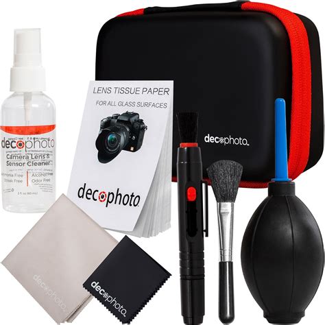 Deco Photo All-in-One Cleaning Kit for DSLR and Mirrorless Cameras ...