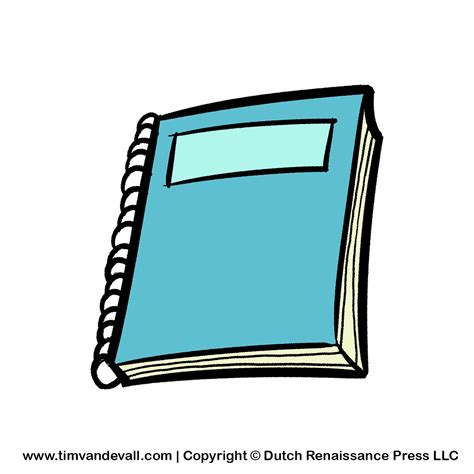 Note Clipart Book - Spiral Notebook Clip Art - Free Transparent - Clip ...