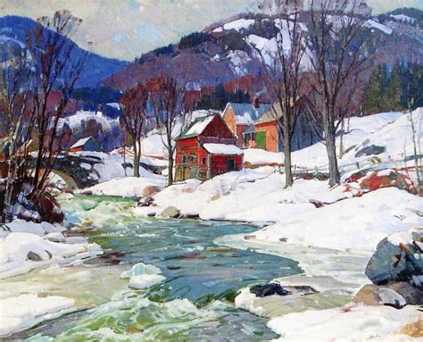 Winter Landscape Paintings By Famous Artists | nina chan life