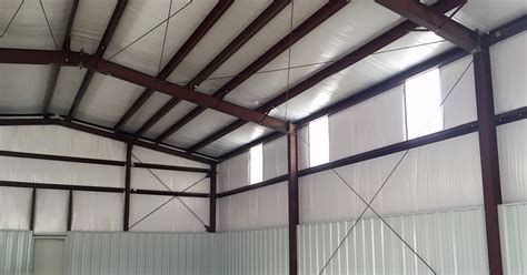 Pole Barn Ceiling Insulation Installation | Shelly Lighting