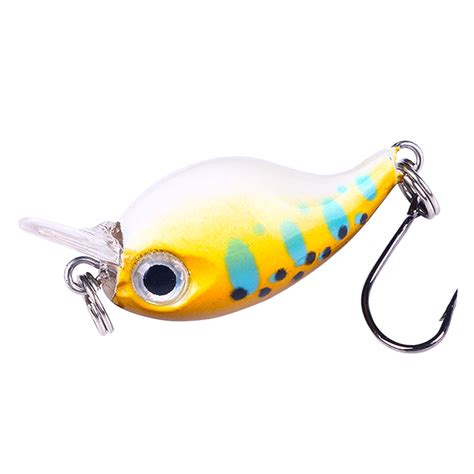 3.6CM 2.1G Crankbait Lure with Single Hook Mini Crankbaits – Hengjia ...