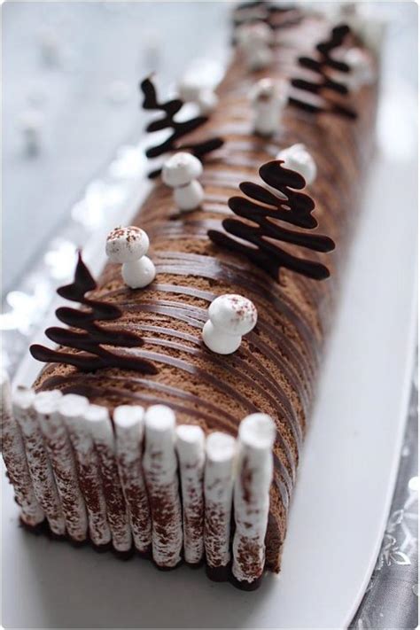 Comment Rouler Un Gâteau Bûche De Noël | The Cake Boutique