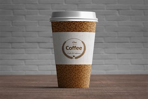 Paper Coffee Cup Mockup — Free Design Resources