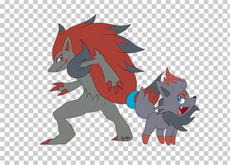 Zorua And Zoroark Evolution PNG, Clipart, Art, Canidae, Carnivoran ...