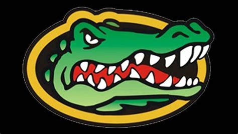 Gold and Green Gator Logo - LogoDix