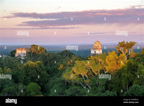 Mayan ruins Tikal Guatemala Stock Photo - Alamy