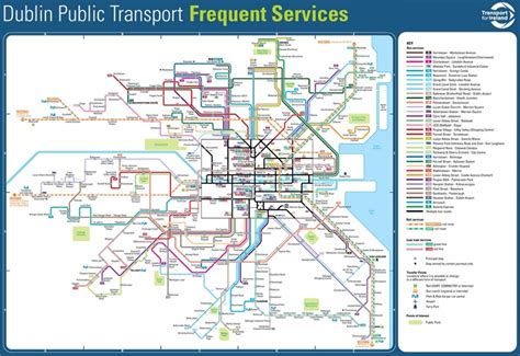 Dublin transport map