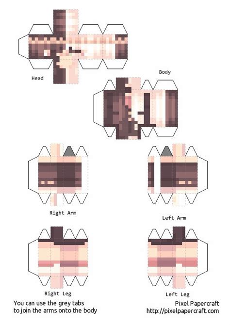 Papercraft Minecraft Skin