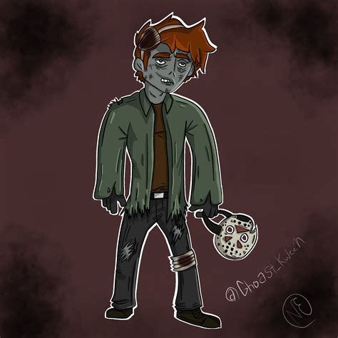 Jason voorhees unmasked by BehindTheArt on Newgrounds