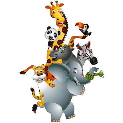 Animal Group Clipart Png