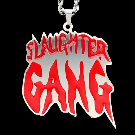 Slaughter Gang Logo Sticker By ItzAlfie | ubicaciondepersonas.cdmx.gob.mx