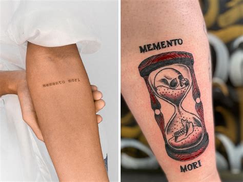 20 Cool Memento Mori Tattoo Designs With Meanings