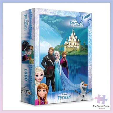 Disney Jigsaw Puzzle 1000 Pieces Frozen 1 Elsa Anna Kristoff | Shopee ...