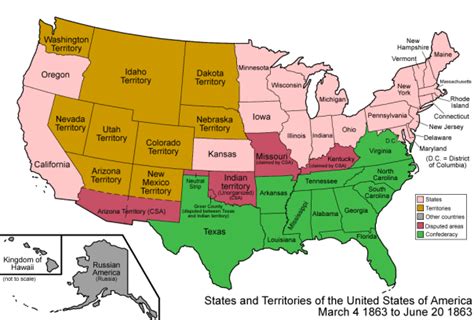 Map of the United States Civil War | Oppidan Library